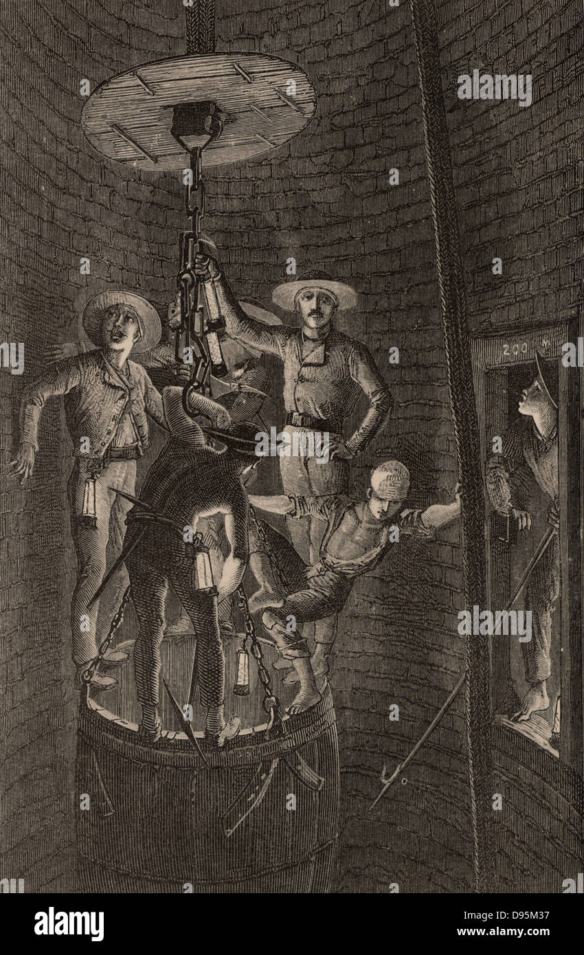 Mines and miners by louis simonin london hi-res stock Mines and miners by louis simonin london hi-res stock