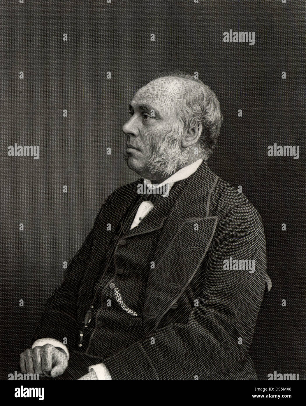 William Henry Smith (1825-1891), son of William Henry Smith (1792-1865), English businessman and politician. He joined his Stock Photo