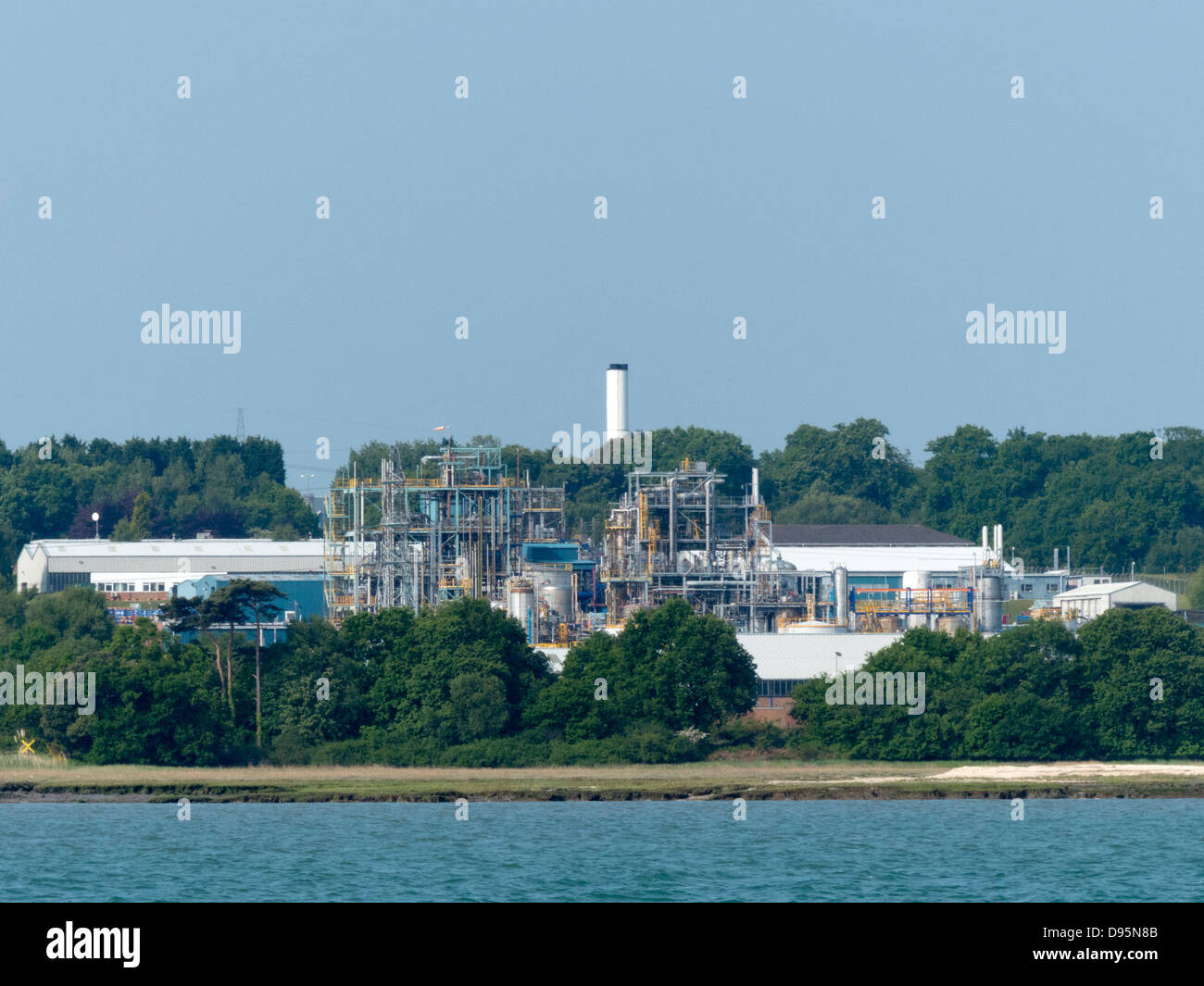 GEO Specialty Chemicals industrial chemical plant manufacturing produce water treatment specialised  Southampton Water England U Stock Photo