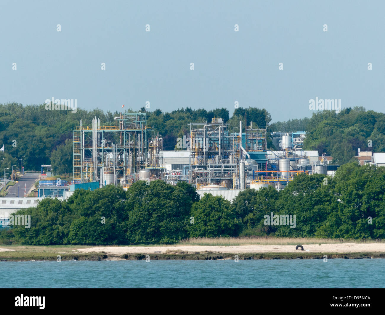 GEO Specialty Chemicals industrial chemical plant manufacturing produce water treatment specialised  Southampton Water England U Stock Photo