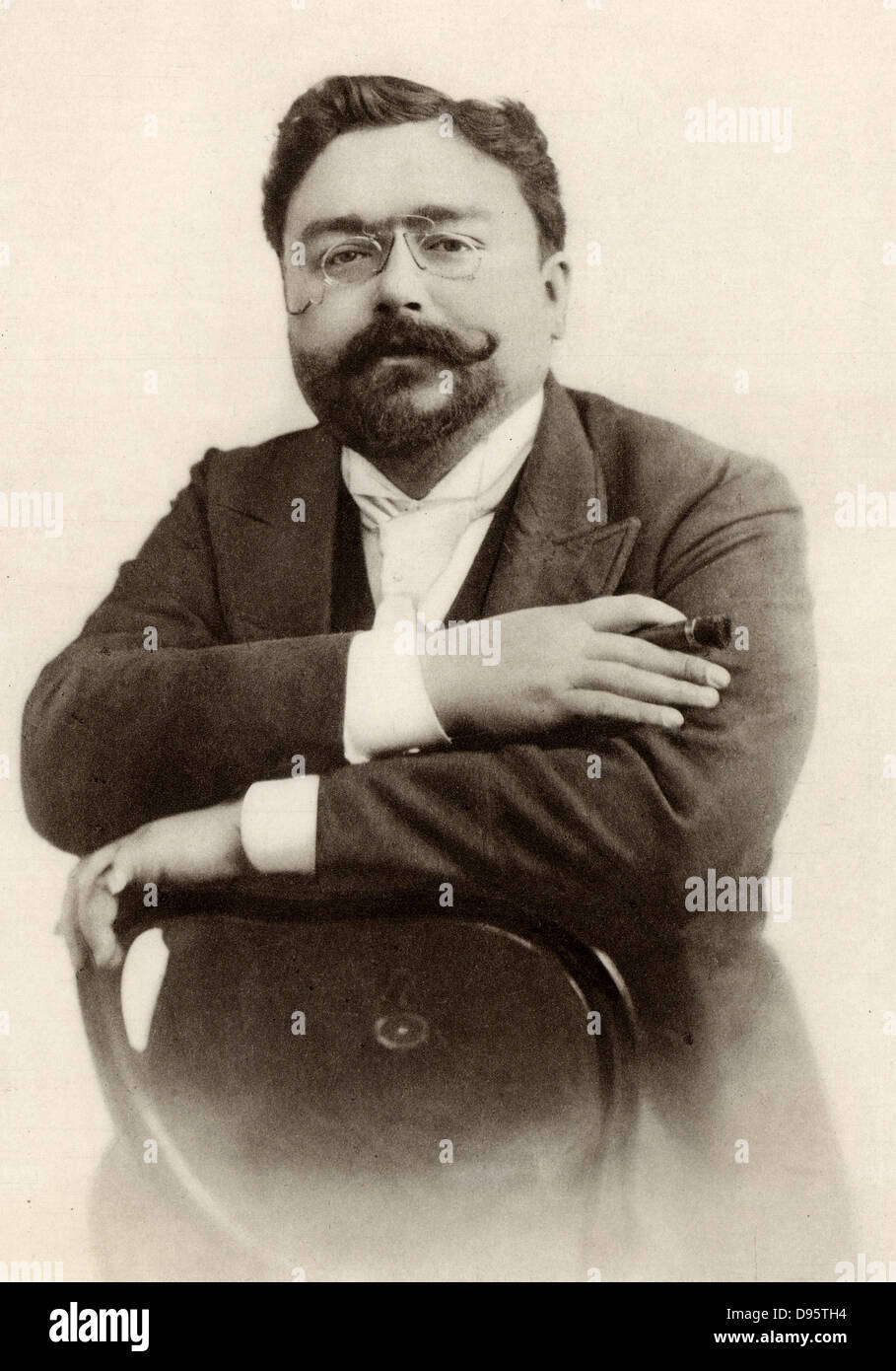 Isaac (Manuel Francisco) Albeniz (1860-1909) Spanish composer Stock ...