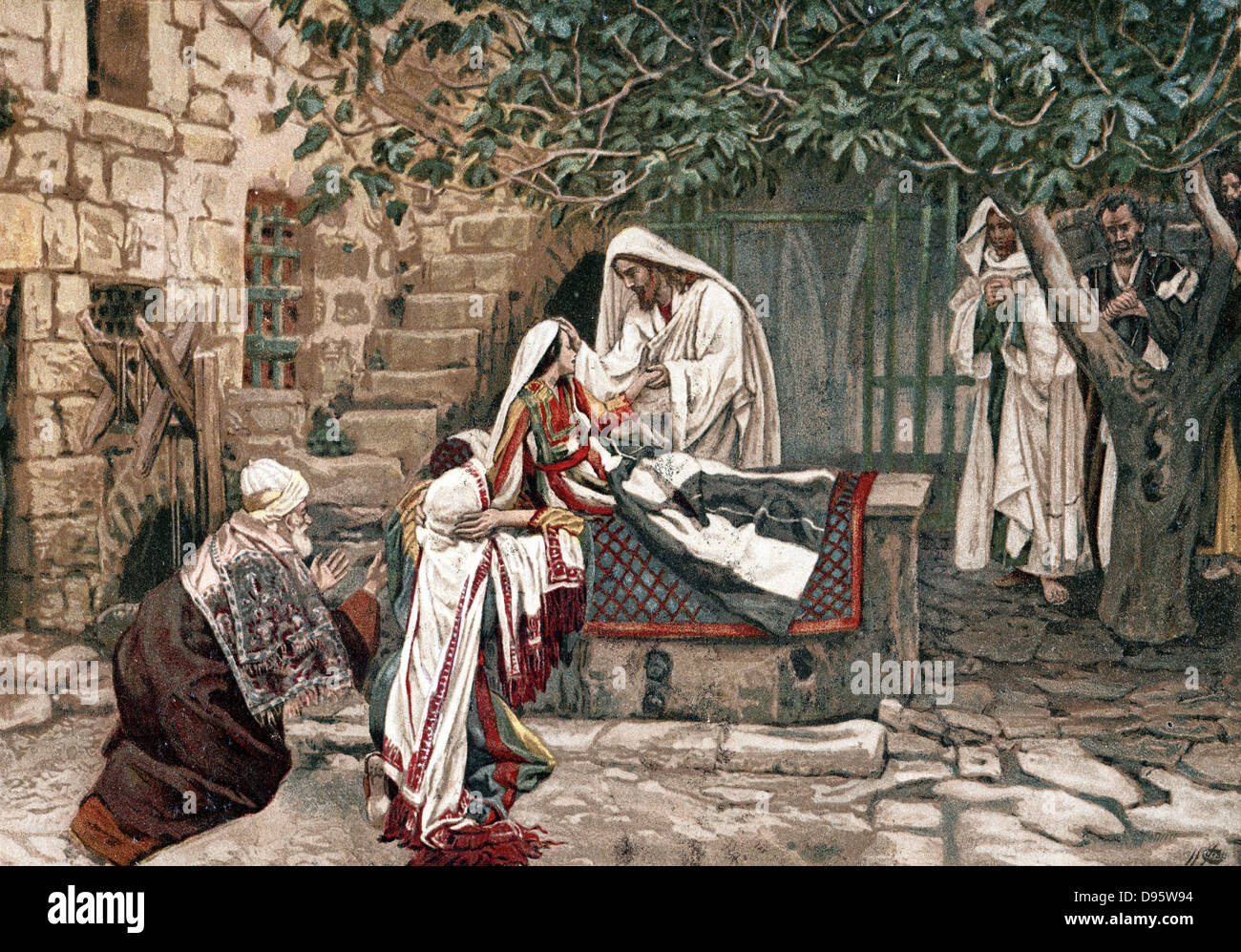 A Woman miraculously Healed of a Bloody Issue, by touching the Garment of  Our Blessed Saviour., Digital Collections