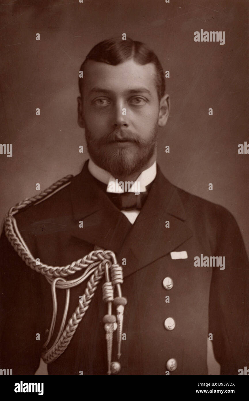 V (18651935) King of Great Britain and Ireland from 1910. Here