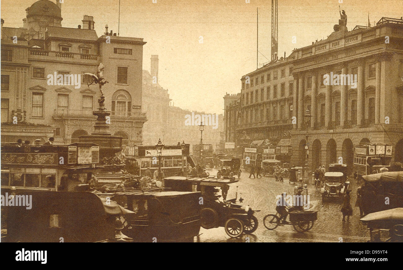 Piccadilly circus regent street london hi-res stock photography and ...