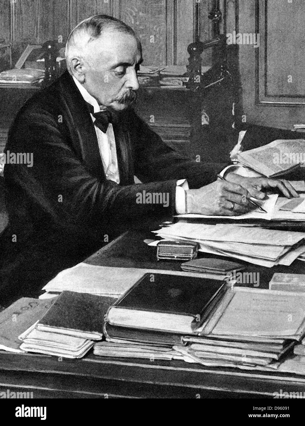 Chlodwig Carl Victor zu Hohenlohe-Schillingsfurst (1819-1901) Chancellor of Germany 1894-1900. Stock Photo
