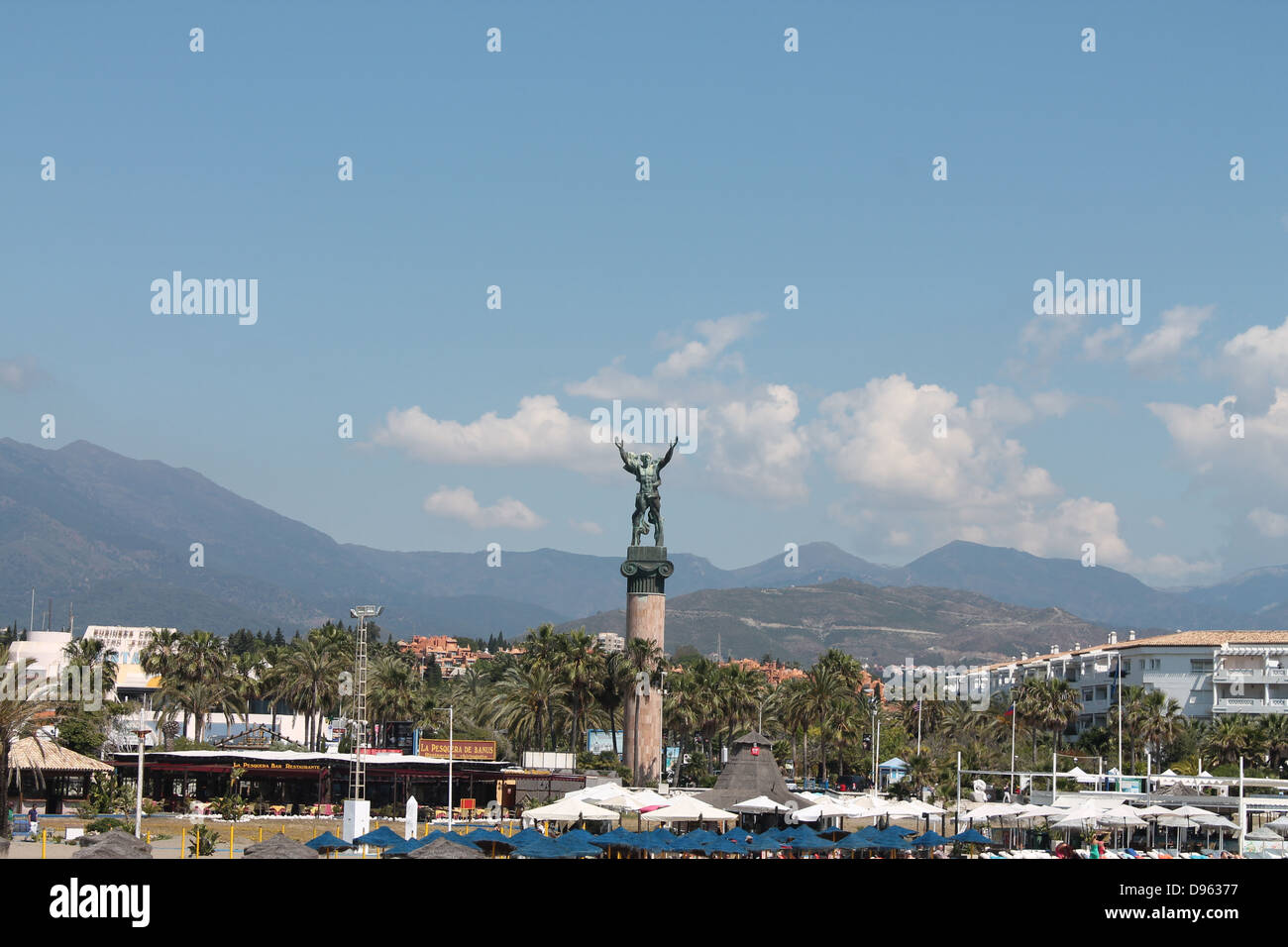 La Victoria, or Victory Statue, Levante Statue, Puerto Banus, Near