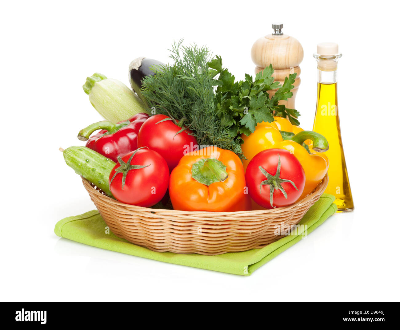 Vegetables in bowl Stock Photo - Alamy