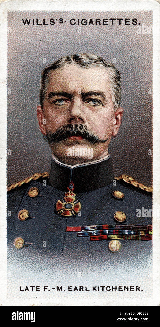 Horatio herbert kitchener 1st earl kitchener hires stock photography