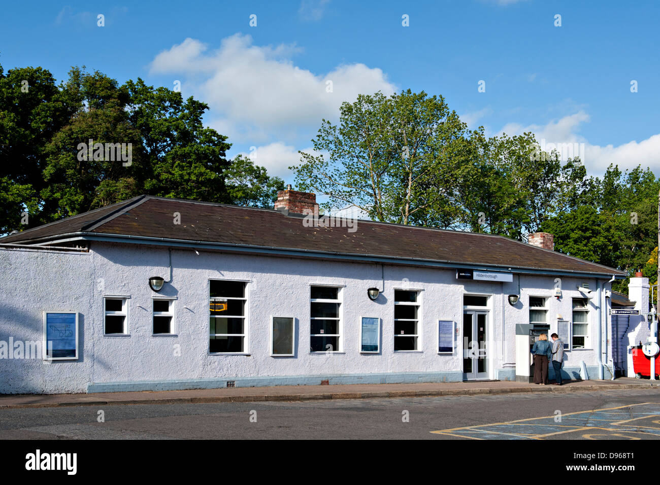 Hildenborough Railway Station between Sevenoaks and Tonbridge, UK Stock