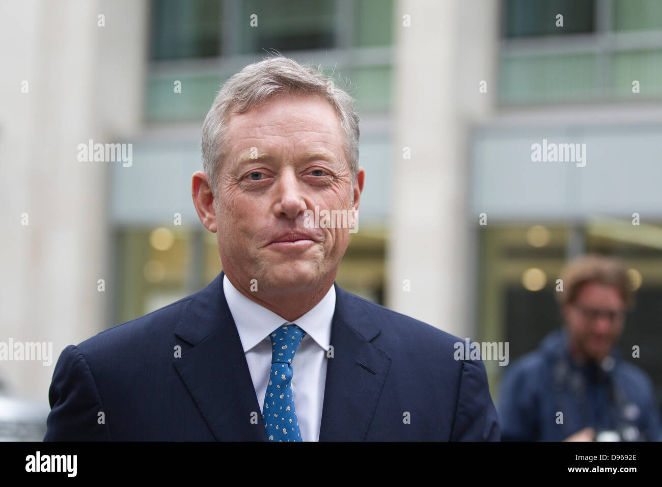London, UK. 12th June 2013. Alexander Vik, Rolls Building, London, UK Picture shows Alexander Vik, President, Chairman and Chief Executive Officer at Sebastian Holdings Inc. arriving at the Rolls Building, London where he suing Deutsche Bank over $8 Billion fund losses dating back to 2008. Stock Photo