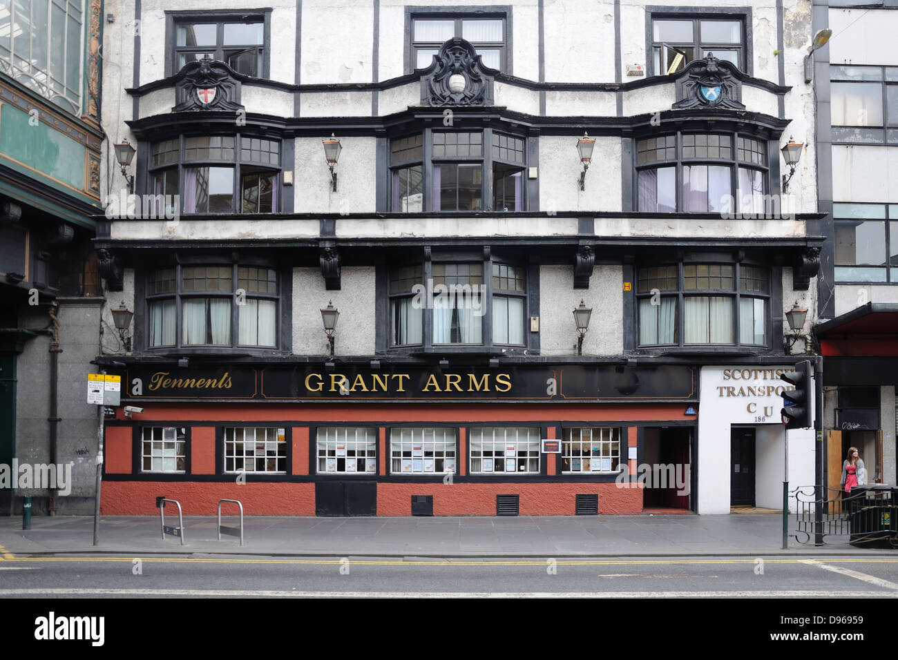 The Grant Arms public house in Glasgow's Argyle Street Stock Photo Alamy