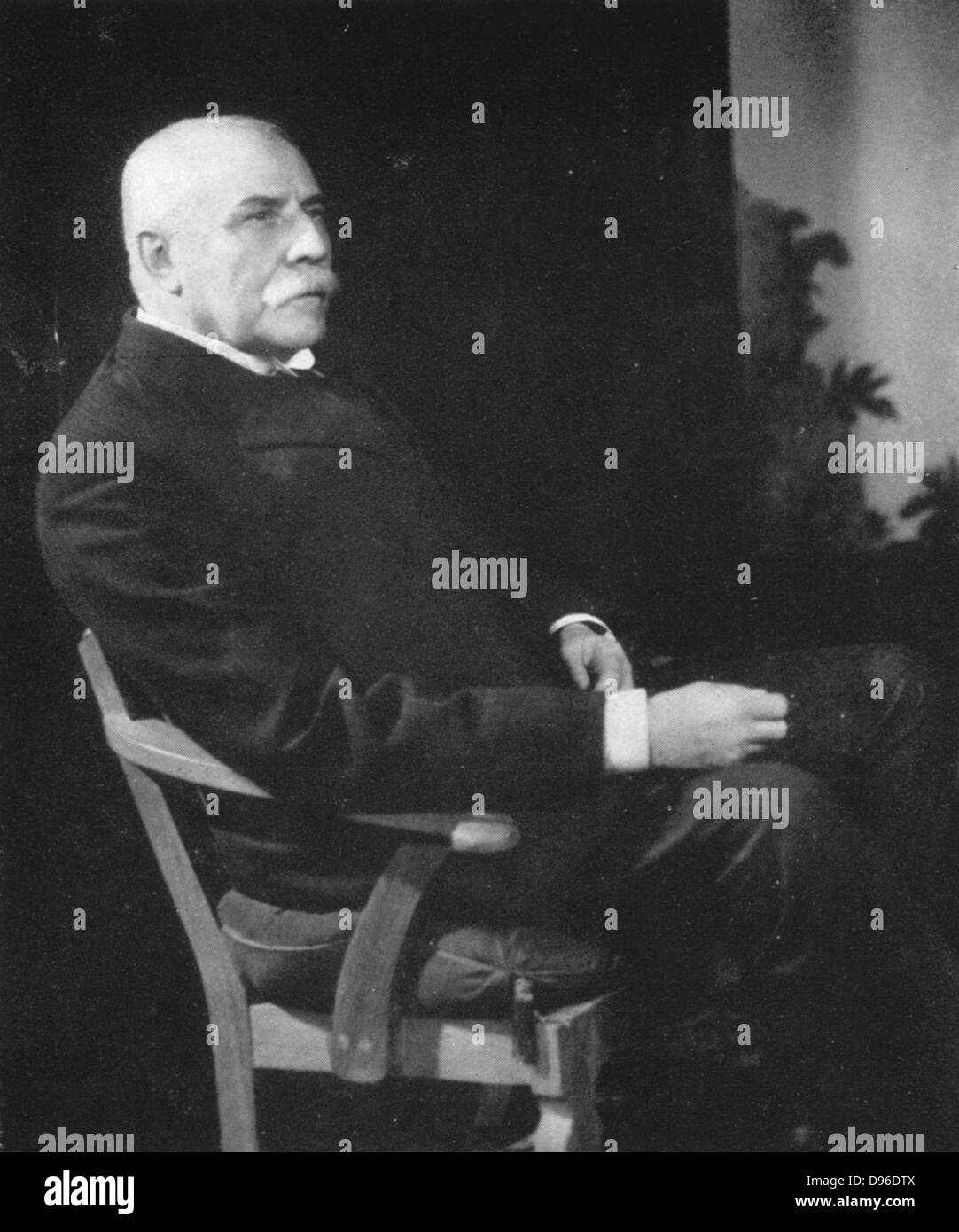 Edward Elgar (1857-1934)  English composer Stock Photo