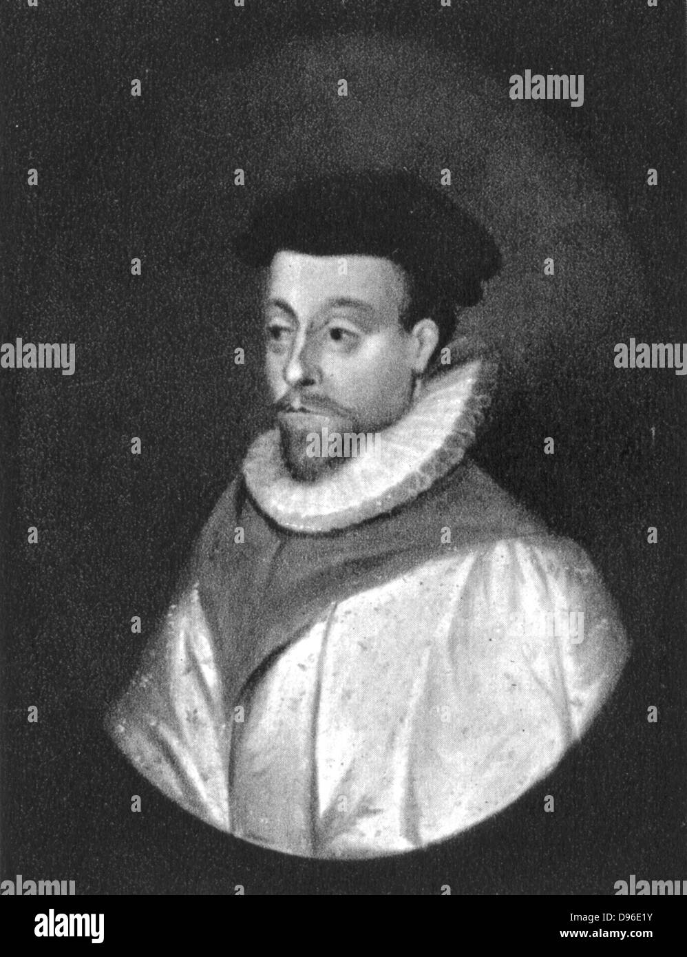 Orlando Gibbons (1583-1625) English composer. Stock Photo