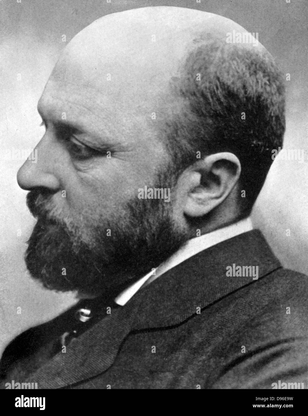 Henry James (1843-1916) American novelist. Stock Photo