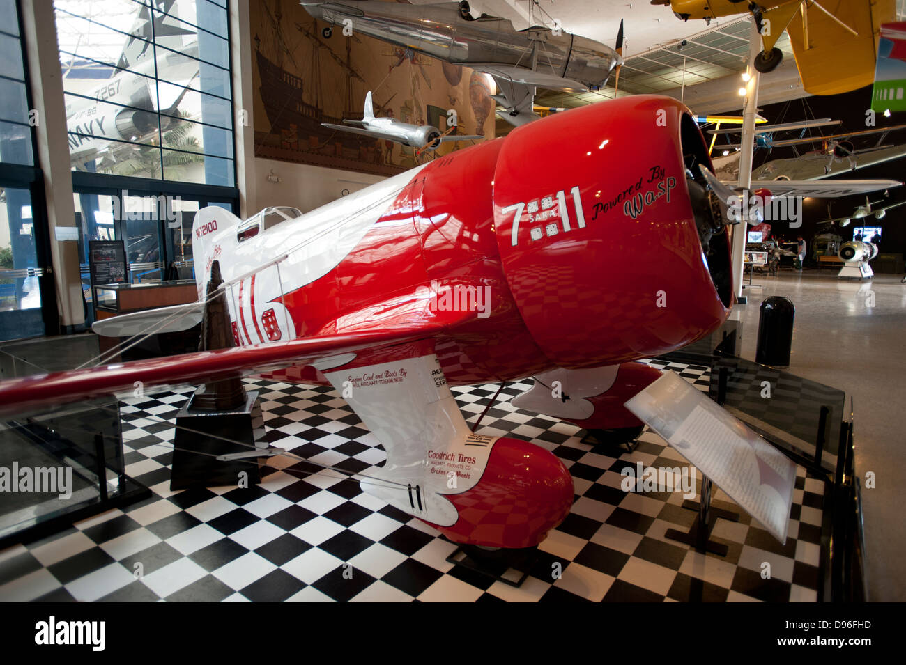 Air & Space Museum, Balboa Park, San Diego, California, United States of America Stock Photo