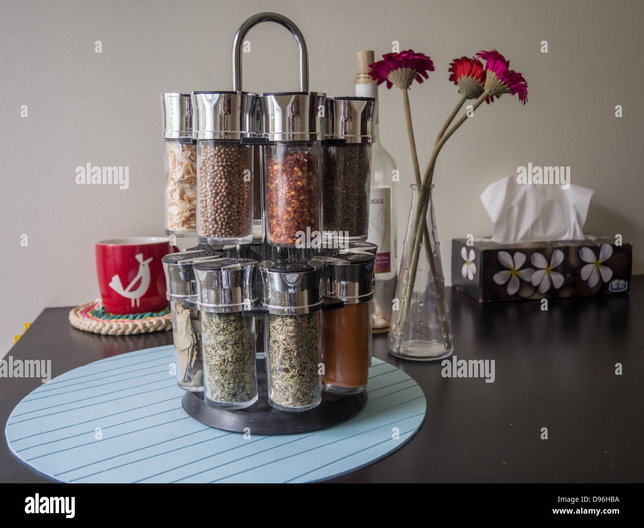 spice holder Stock Photo