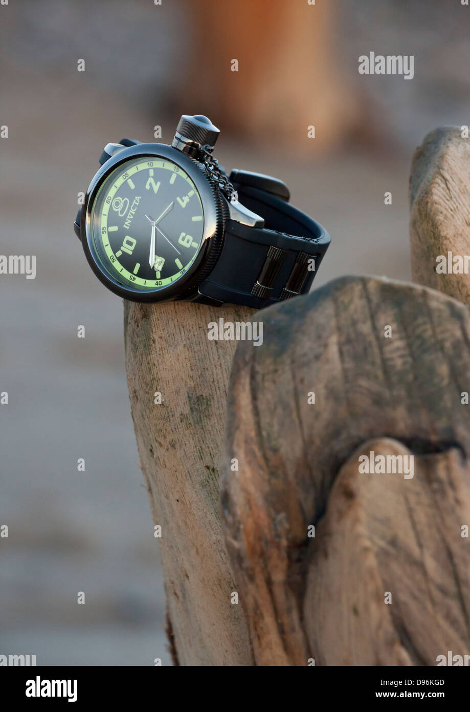 Contemporary Russian military deep sea Divers watch photographed on beach  location Stock Photo - Alamy