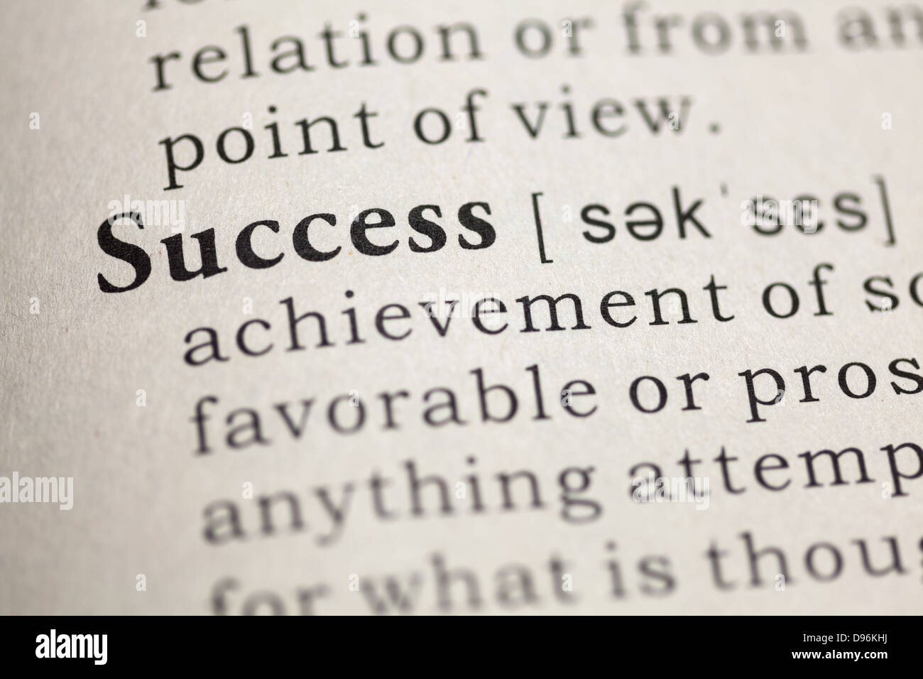 Success definition hi-res stock photography and images - Alamy