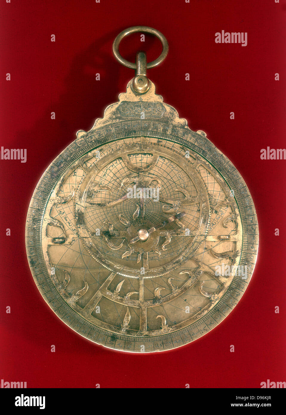 Astrolabe, 11th century, Arabian Stock Photo