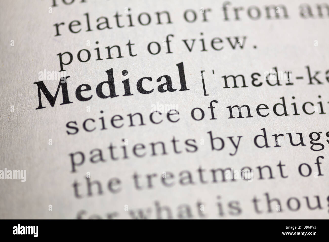 definition-medical-hi-res-stock-photography-and-images-alamy