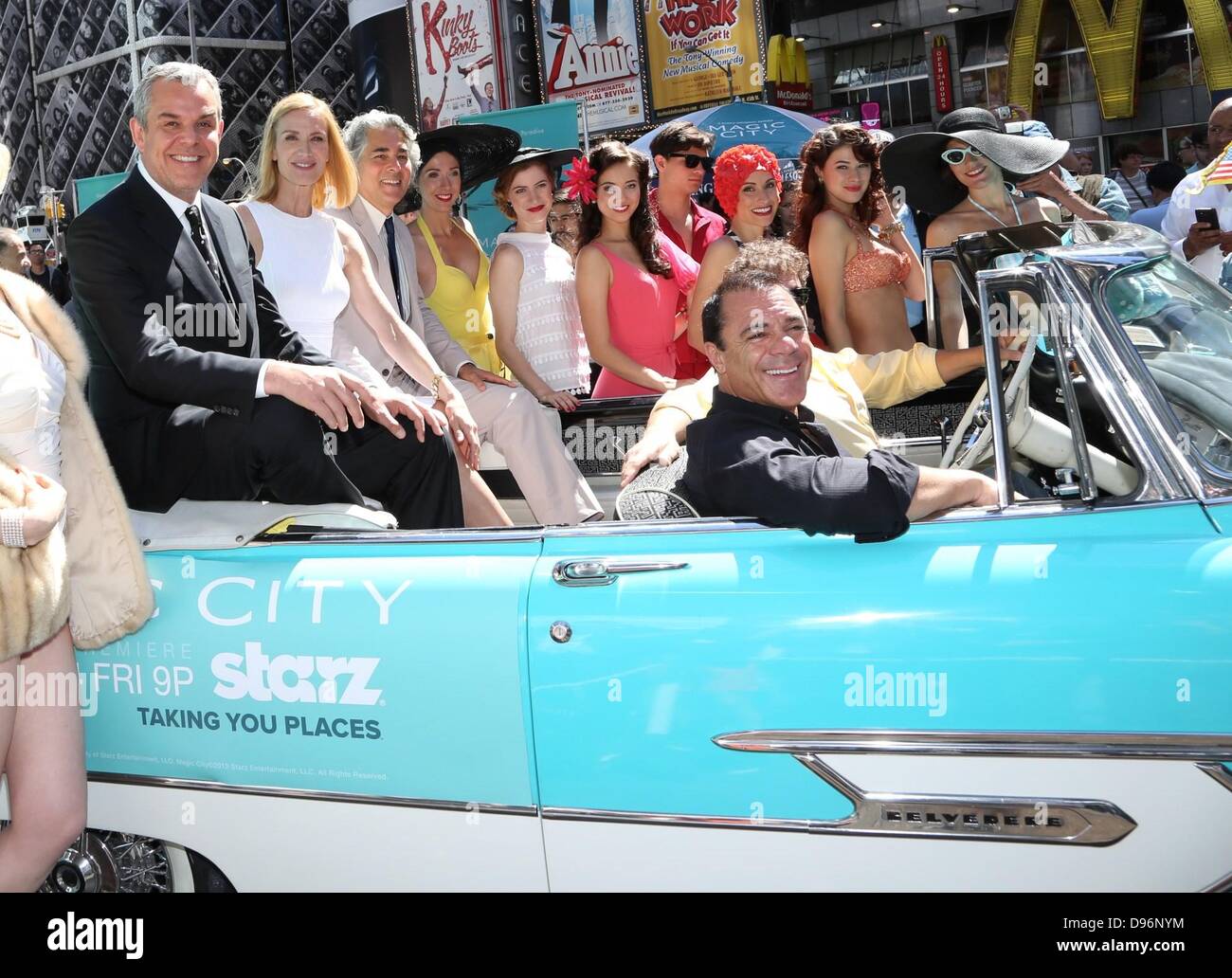 New York, USA. June 12, 2013. John Cenatiempo, Mitch Glazer, Kelly