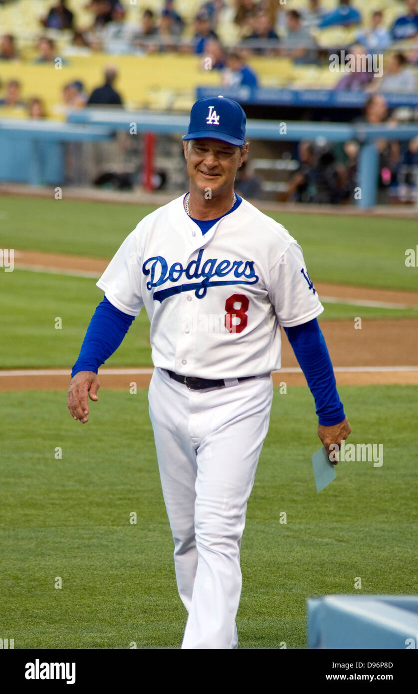 Los Angeles Dodgers Manager Don Mattingly Stock Photo 57312205
