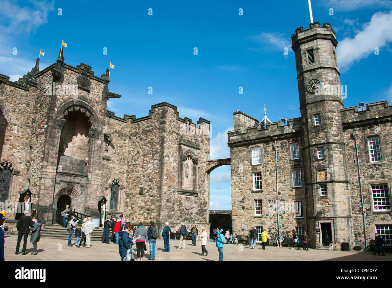 Scottish National War Museum and Old Royal Palace, Edinburgh Castle, Edinburgh, Lothian, Scotland, Great Britain, Europe , Scott Stock Photo