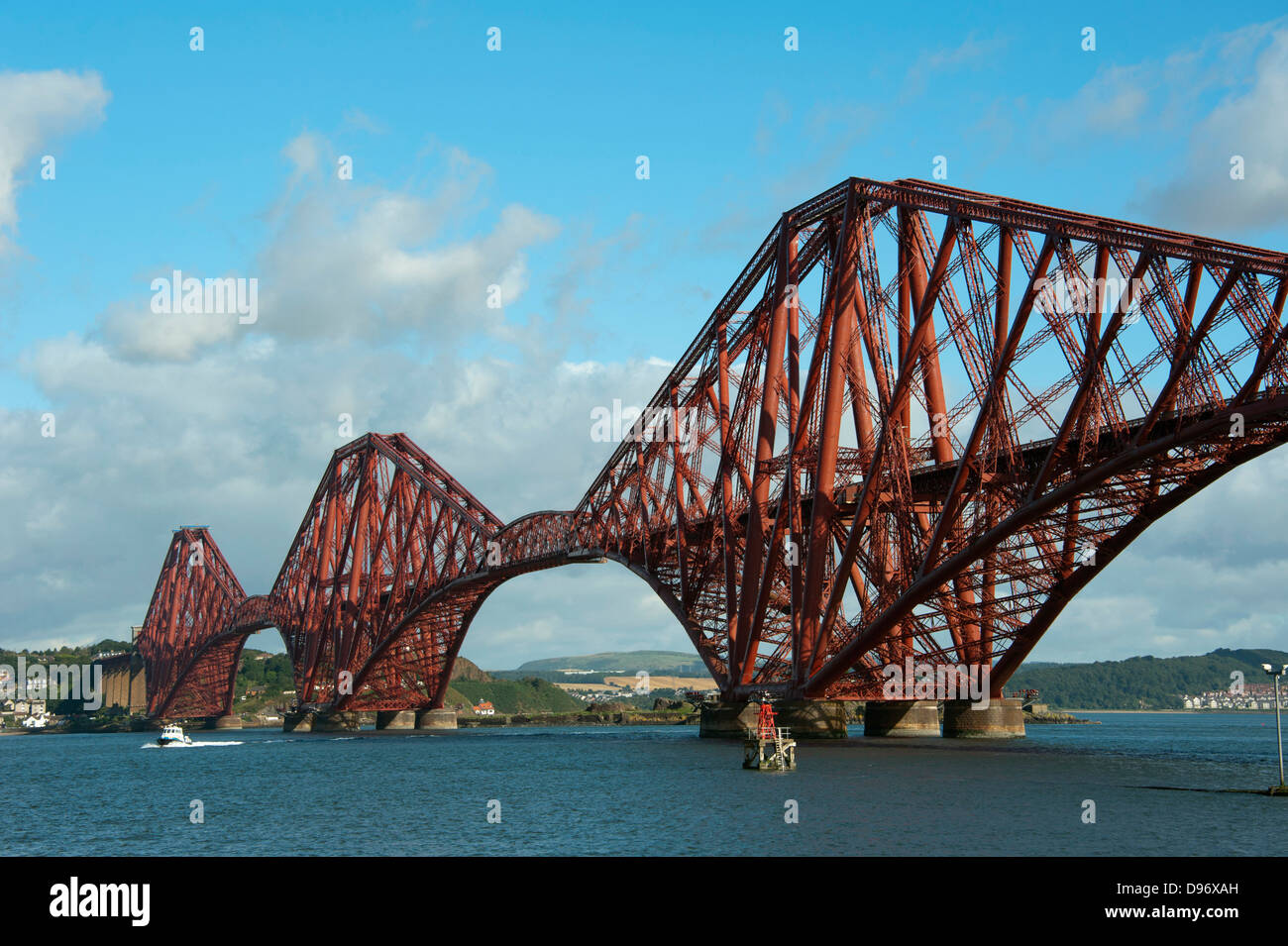 Bridges, Firth of Forth, Edinburgh, Lothian, Scotland, Great Britain, Europe , Bruecken ueber den Firth of Forth, Edinburg, Loth Stock Photo