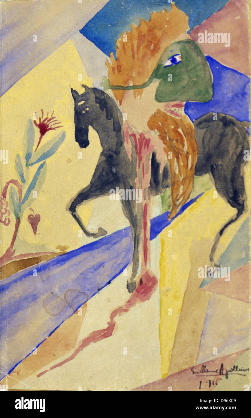 The Masked Horseman'. Guillaume Apollinaire (Apollinaris Kostrowitsky