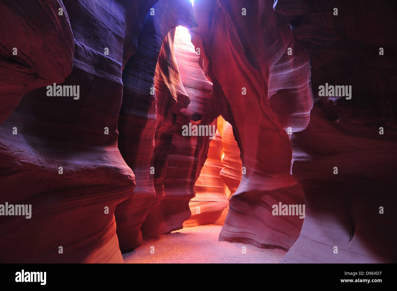 Antelope Canyon Navajo Tribal Park, Arizona Stock Photo