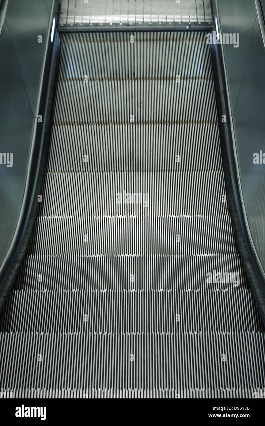 Escalators Stock Photo
