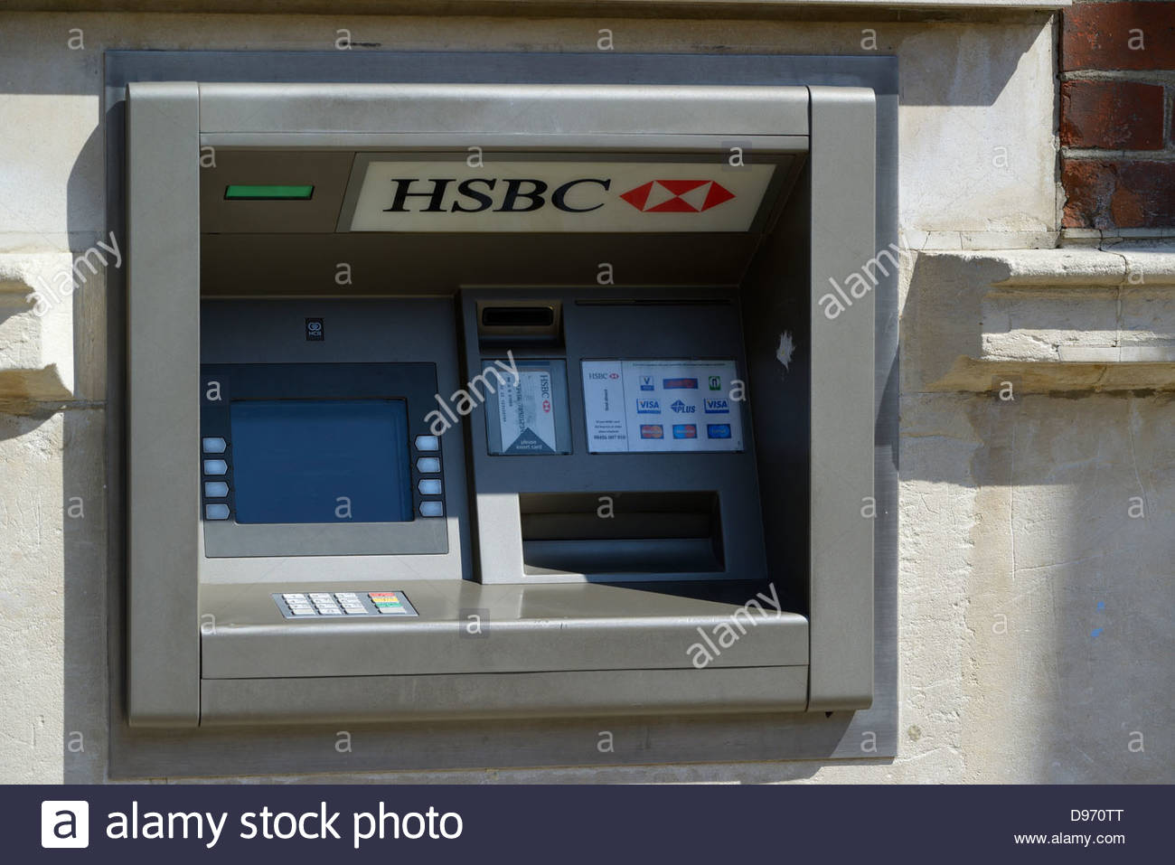 Hsbc Cash Machine Stock Photos & Hsbc Cash Machine Stock Images Alamy