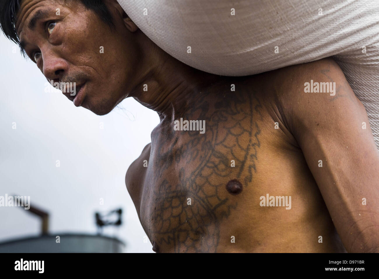 World rice production hi-res stock photography and images - Alamy