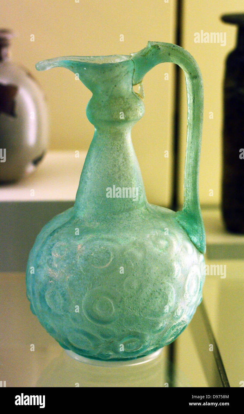 Glass quartz ceramic egyptian jar from babylon hires stock photography