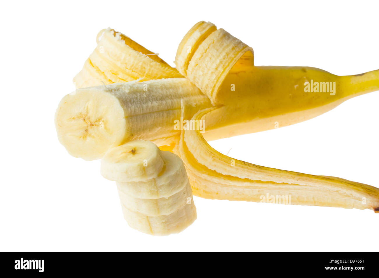 Group ripe bananas peeled hi-res stock photography and images - Alamy