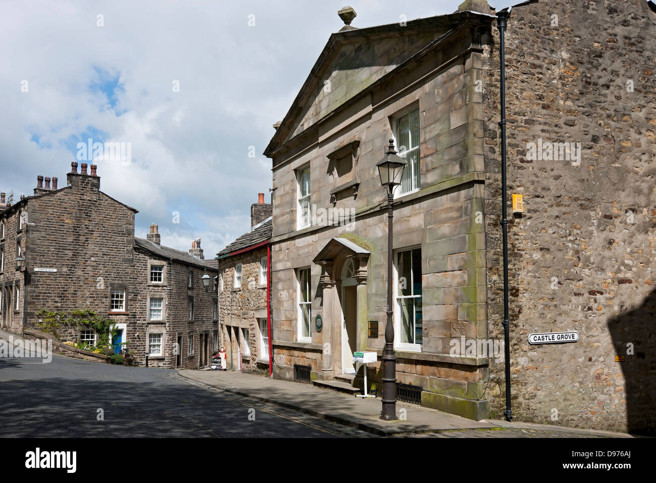 Castle Hill Lancaster Lancashire England UK United Kingdom GB Great