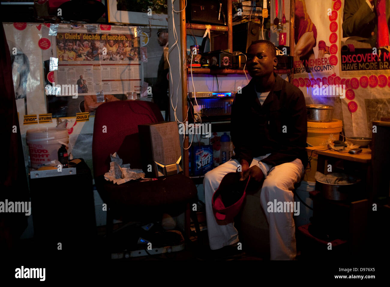 Godfrey 25 has been living brother in old icecream factory in