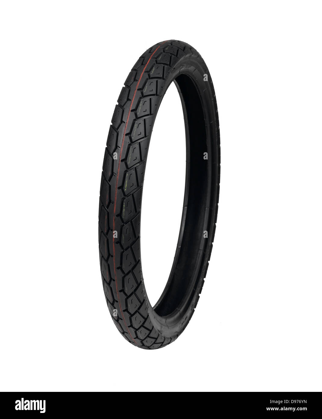 Motorcycle tire isolated on white background Stock Photo Alamy