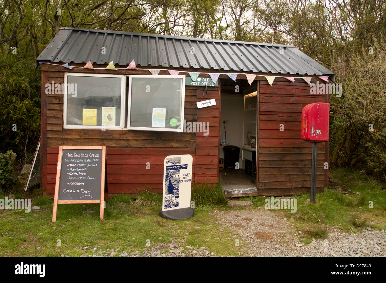 The Old Post Office; Lochbuie; Isle of Mull Stock Photo Alamy