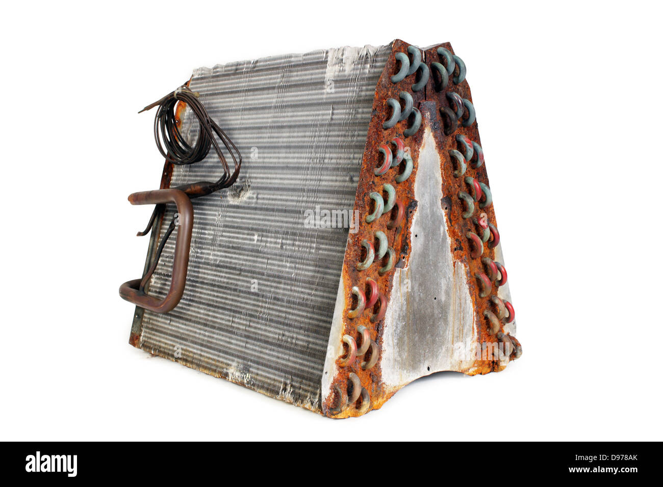 Old Evaporator Coil (2 Stock Photo Alamy