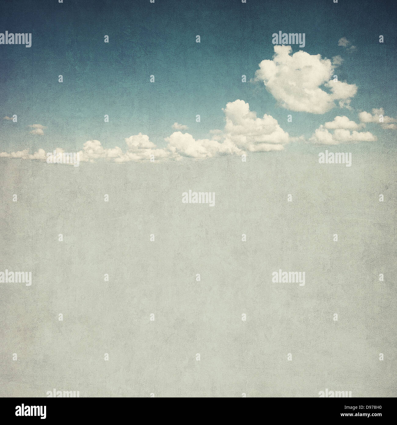 retro image of cloudy sky Stock Photo - Alamy