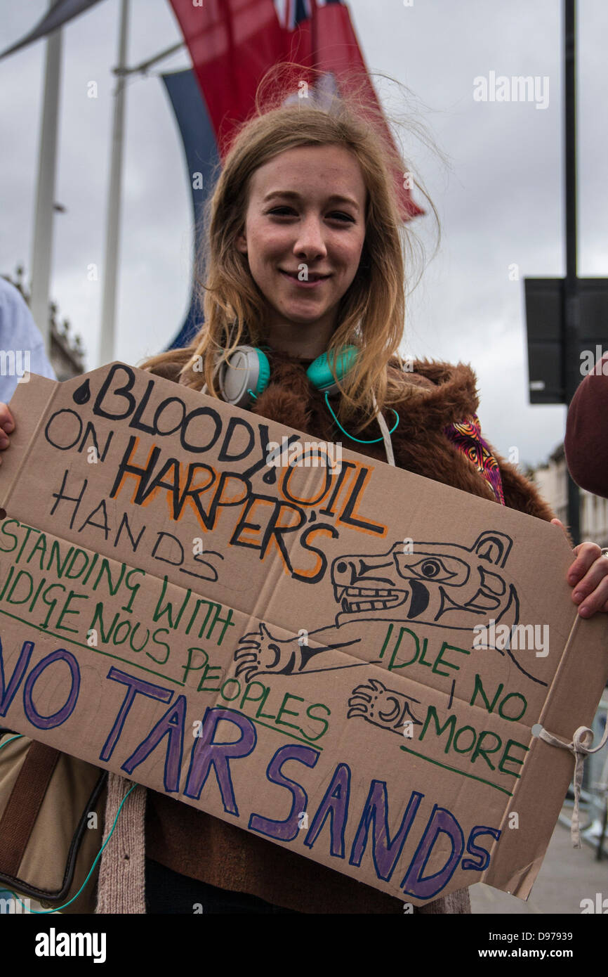 Tar sands protest uk hi-res stock photography and images - Alamy