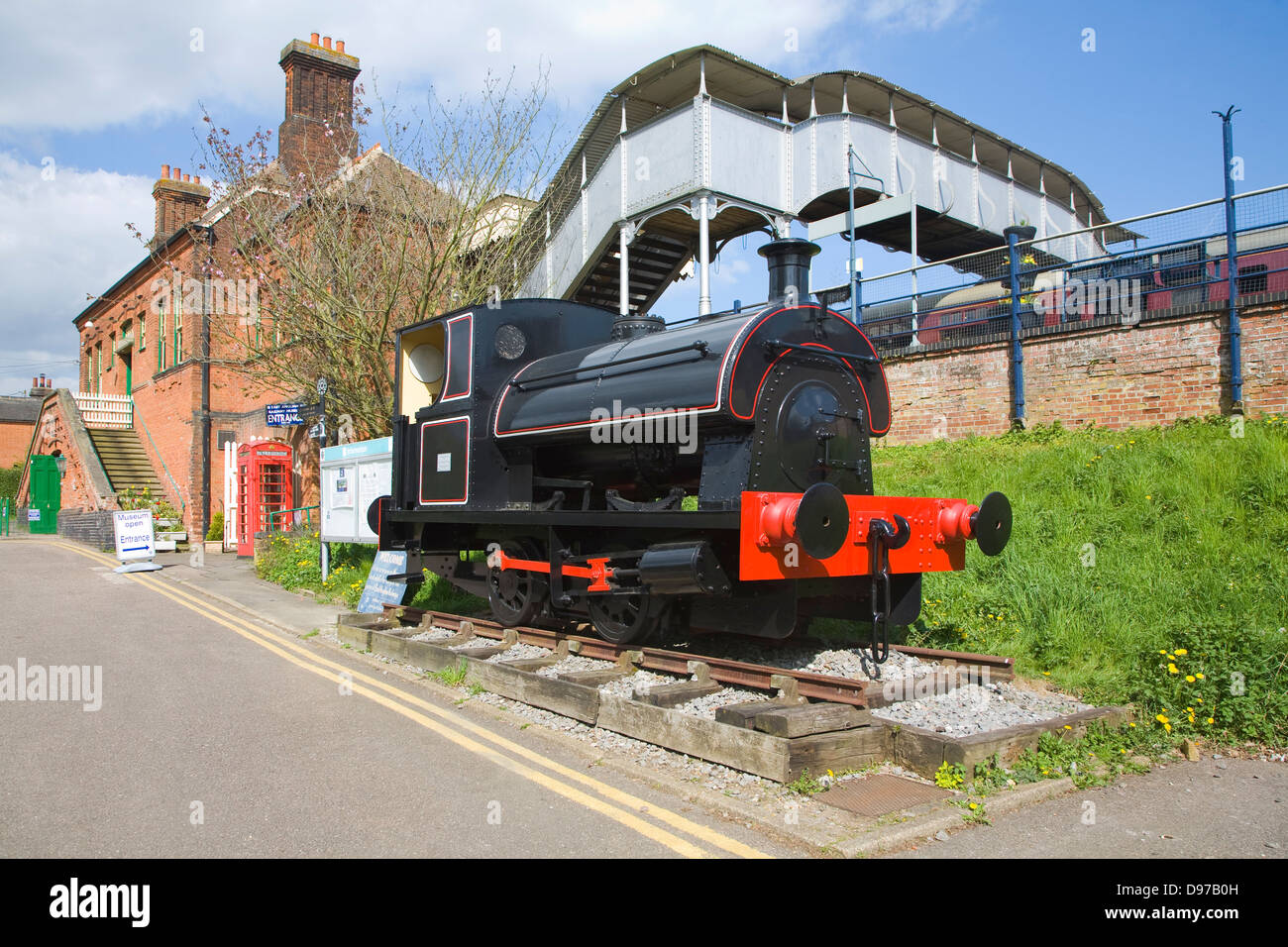 East Anglian railway museum, Chapell, Essex, England Stock Photo
