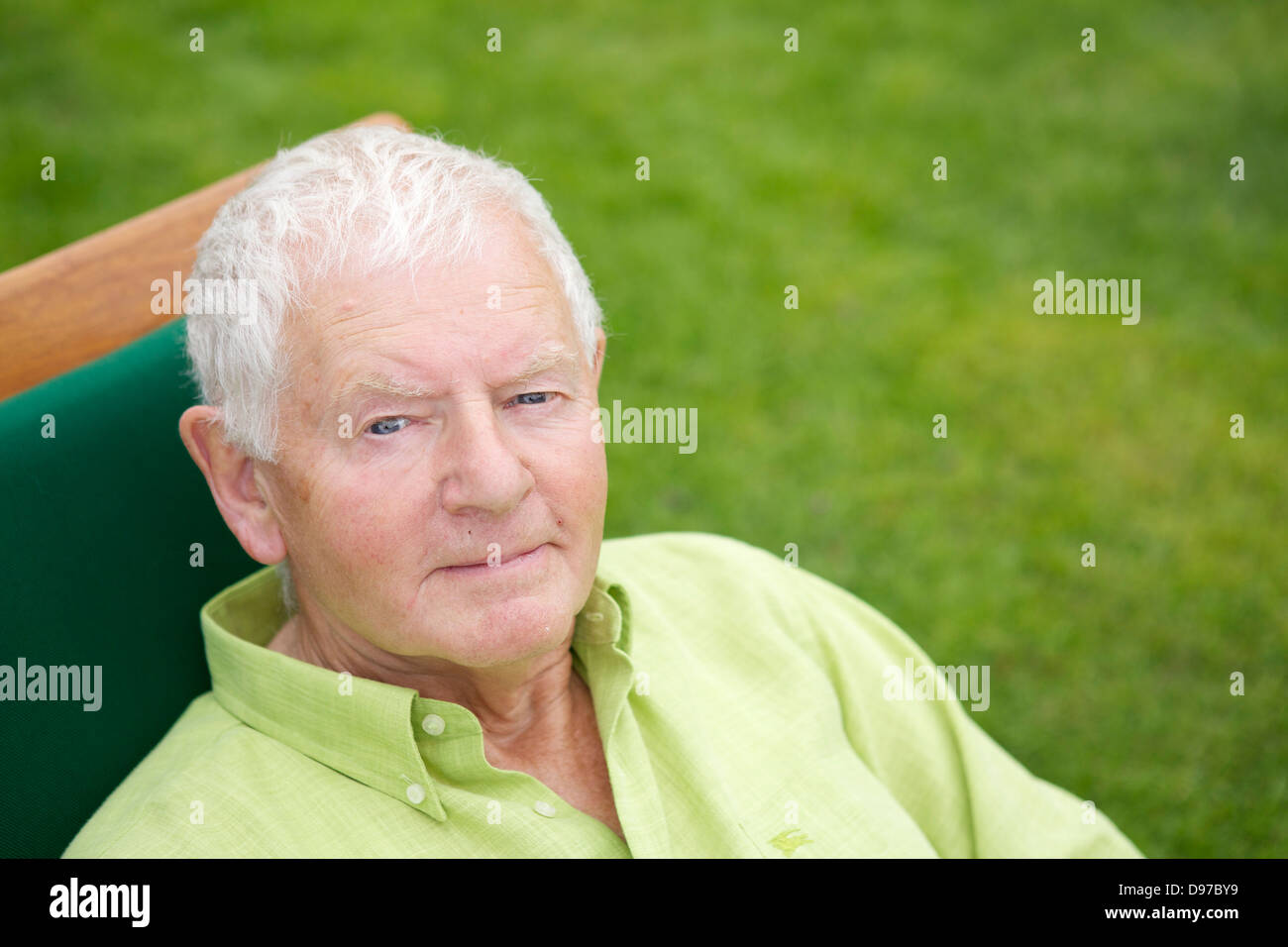 Seventies Man Active Retirement Lifestyle Stock Photo