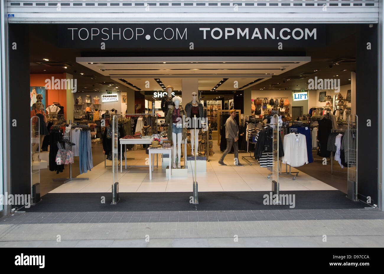 Topshop Topman clothes shop Swindon, Wiltshire, England, UK Stock Photo -  Alamy