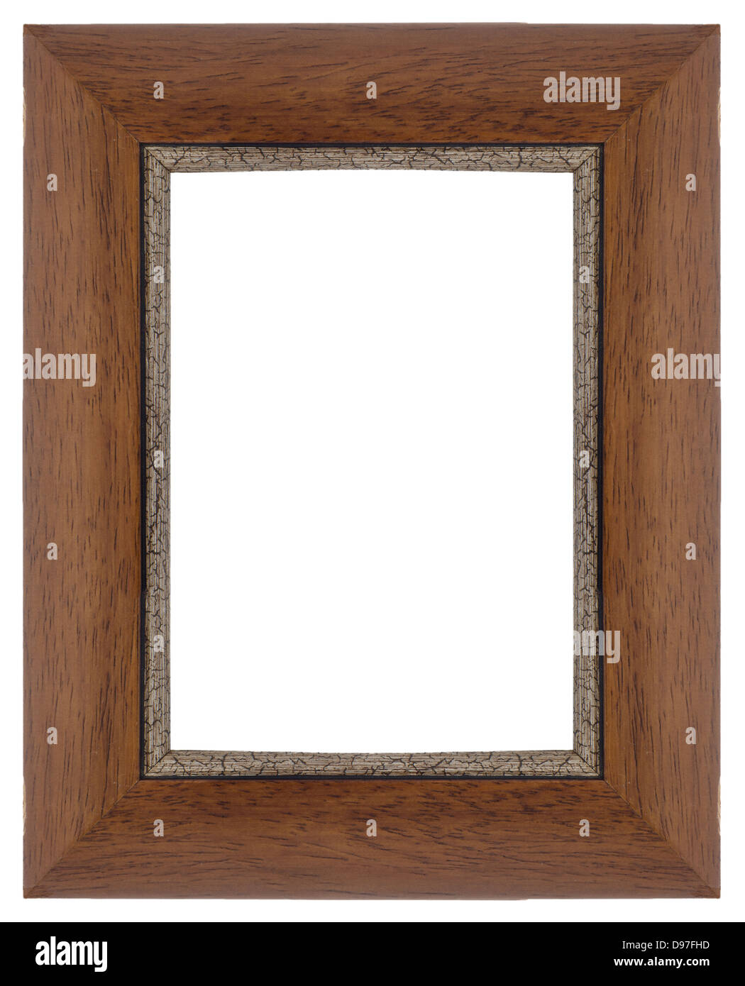 Wooden frame for paintings or photographs Stock Photo - Alamy