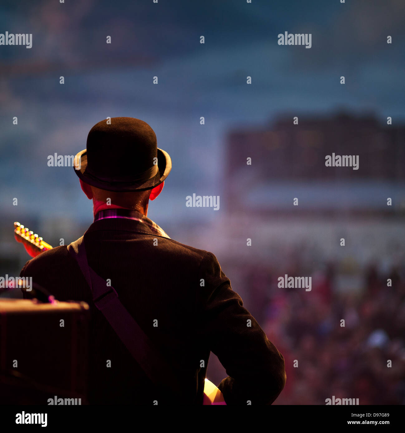 Outdoor concert, Reykjavik, Iceland Stock Photo - Alamy