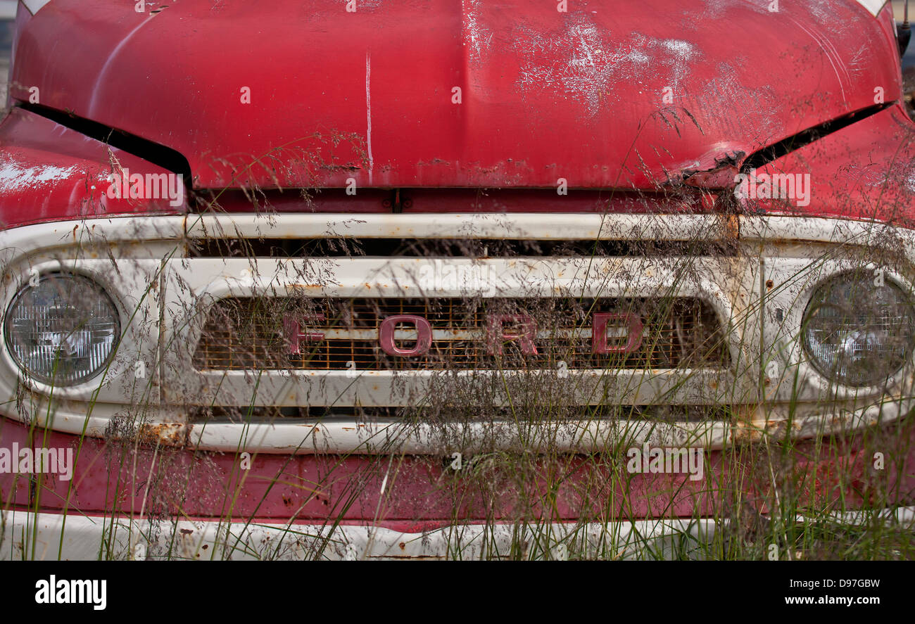 Old ford pick-up truck Stock Photo