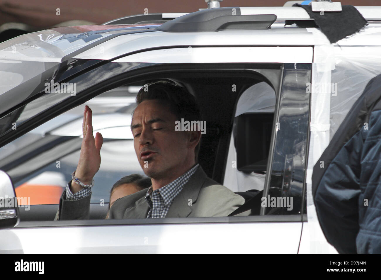 Sunderland, Massachusetts, USA. 12th June 2013. Robert Downey Jr on the