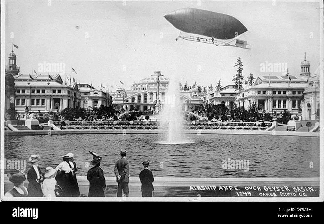 1909 photo postcard of Z.1 Zeppelin moored at field in Munich 1909 photo postcard of Z.1 Zeppelin moored at field in Munich